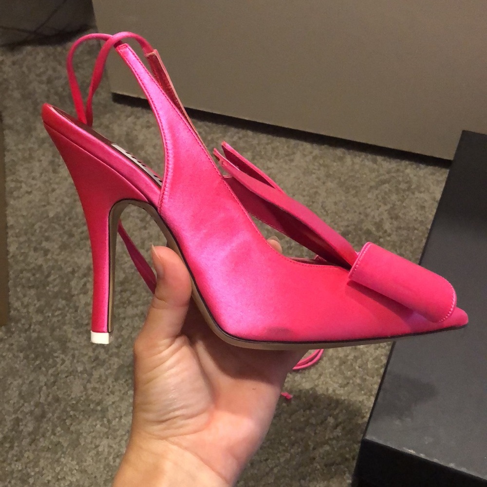 Attico pink wrap sling back heels size 36 - Picture 8 of 9